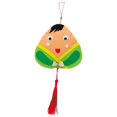 thumbnail image 1 of 1 Juego de Kit para manualidades para niños, superficie lisa portátil decorativa, colgante para Festival Chino, Kit de Material de tela artesanal para jardín de infantes, 1 of 5