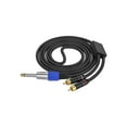 thumbnail image 3 of 50cm-10m Loeng 6.35mm Male to Dual RCA Male Audio Cable 1 to 2 Y Splitter Cord for Amplifiers and Mixing Consoles, 3 of 11