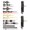 6168 shaft length 18, variant on Jump Second Pendulums Clock Movement Replacement 2 Pack Pendulums Quartzs Clock Movement Mechanism with Clock Hands Kits