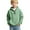 Light Green, variant on CCRFTGI Boys Quarter Zip Pullover Casual Long Sleeve Sweatshirt Holiday Fall Spring Size 7 Sweatshirt Loose Fit Elbow Patched Shirts Khaki 9-10Y