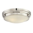 thumbnail image 2 of Lucerne 3-Light Ceiling Light in Polished Nickel, 2 of 2