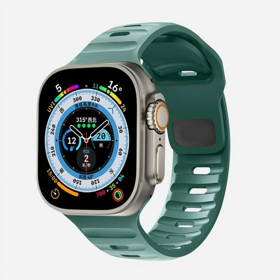 Soft Silicone Strap For Apple Watch Band Ultra 42/44/45/50