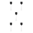 thumbnail image 1 of Justharion 1/2/3/5 Sturdy And Washable Racket Beat Outdoor For Portable Telescopic Fly Swatter black 5PCS, 1 of 6