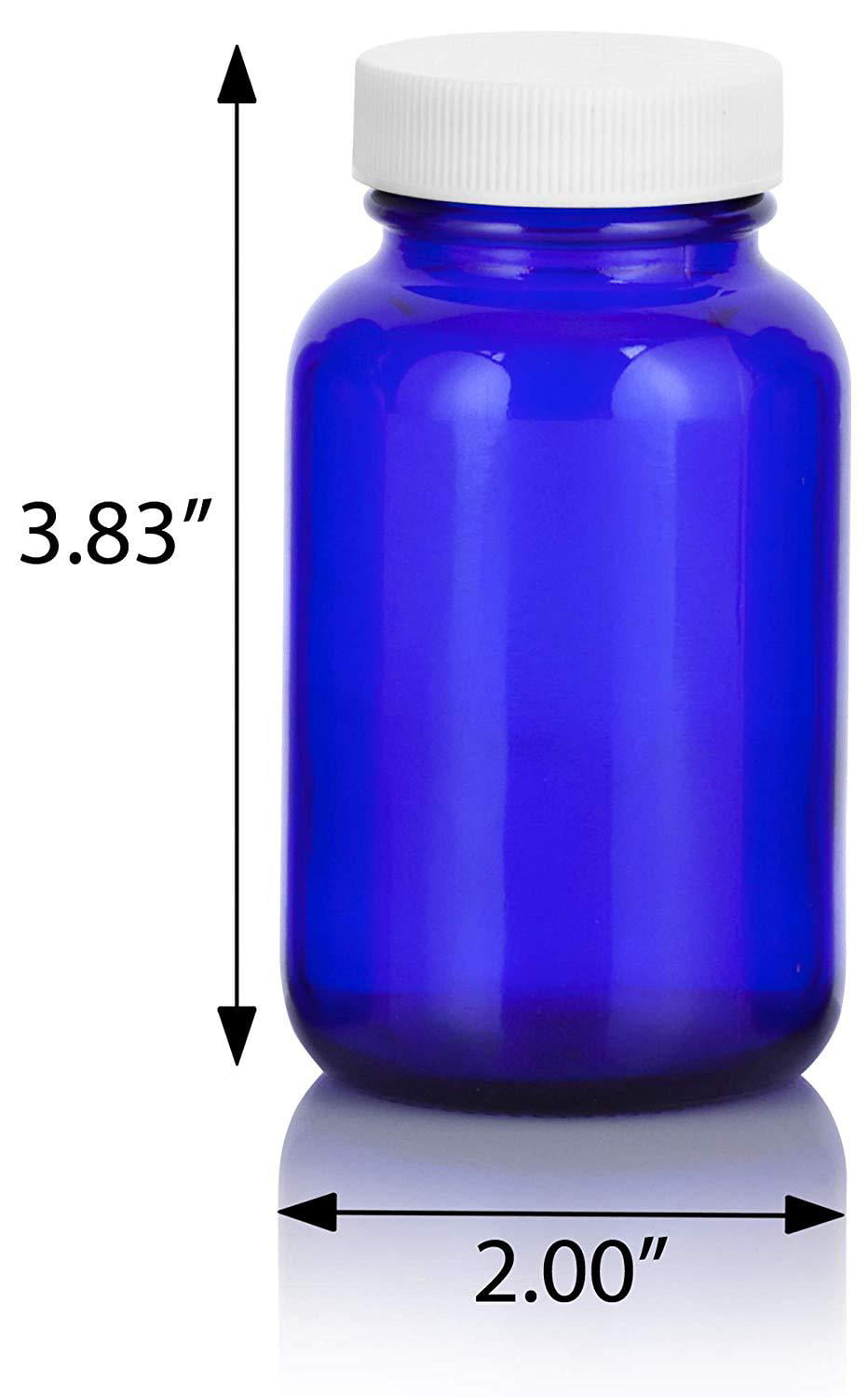  Glass Bottles With Lids 4 Clear 24 Oz Empty Bottles Refillable Jars Oils  Clean