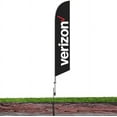 thumbnail image 3 of Cobb Promo Verizon Black Feather Flag with Complete 15ft Pole kit and Ground Spike, 3 of 5