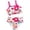 Z3-Red, variant on YDFCWXW Infant Baby Girl Fashion Flower Swimsuit 2Pcs Halter Triangle Tops Ruffle Bottoms Bikini Set Bathing Suit Swimwear (Pink, 3-6 Months)