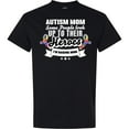 thumbnail image 3 of Inktastic Autism Awareness Autism Mom with Puzzle Ribbons T-Shirt, 3 of 5