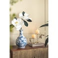 thumbnail image 5 of 7x4x7.5" Gold Rabbit Pillar Candle Holder Clear Glass Hurricane Shade Decorative Holder (Aluminium & Glass), 5 of 9