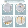 thumbnail image 4 of Four Gray Pu Dining Seats - Comfortable And Versatile, With Metal Construction Of 4 Chairs In Modern Comfortable, Soft Sponge Filling Stable, 4 of 7