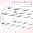 thumbnail image 6 of RENACLIPY Clear Acrylic Headband Organizer Stand Versatile Design Easy Setup, 6 of 7