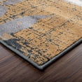 thumbnail image 4 of 2' X 3' Beige And Gray Floral Power Loom Distressed Stain Resistant Area Rug, 4 of 8