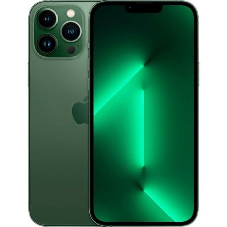 Pre-Owned Apple iPhone 13 Pro Max Fully Unlocked Alpine Green 1TB (Used - New Battery)