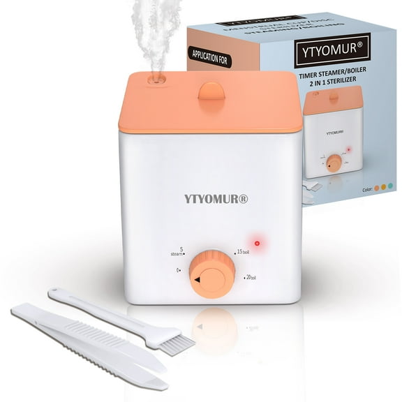 Menstrual Cup Sterilizer,Menstrual Disc Cleaner,2 in 1 Boiling/Steaming Steamer for Period Cup