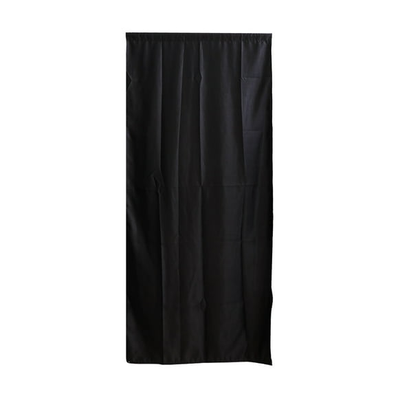 Oraceous Blackout Curtain Room Thermal Insulated Grommet Darkening Drape for Bedroom Living Room 39 x 84 Inch (Black)