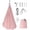 Pink, variant on Memoryfield Sensory Swing w/ 360° Swivel, Dual-Layer Calming Cuddle Hammock, 55"x59", 200 lb, Yellow