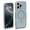 Light Blue, variant on iHome Premium iPhone 16 Pro Max Case, MagSafe Compatible, Drop Protection with Shock-Absorbing Bumpers