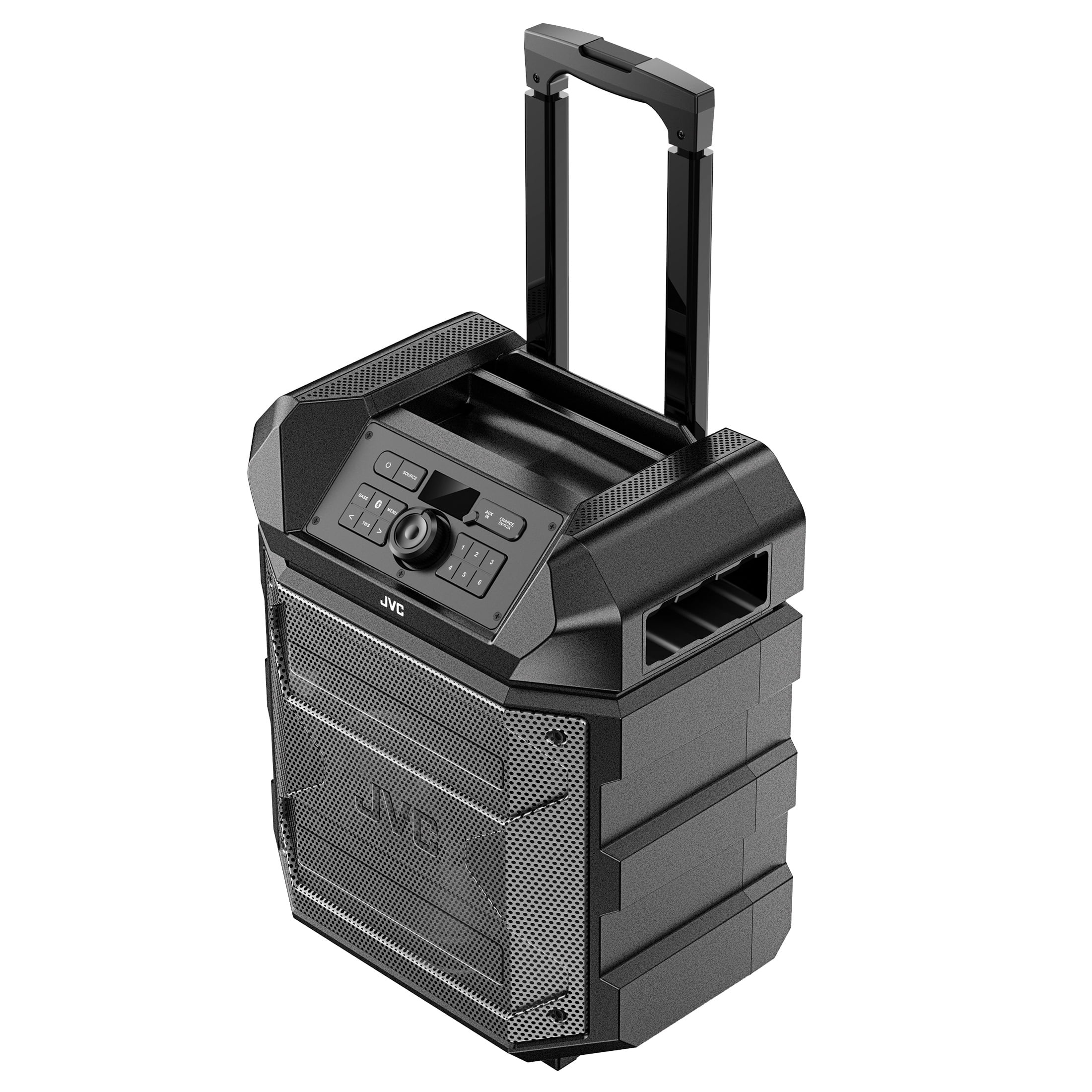 JVC Trailgator 120 Rugged Portable Speaker, Black