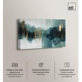 thumbnail image 2 of Teal Fog III Canvas Print Green Wall Art by Art Remedy, Gallery Wrapped, 30 x 20, 2 of 5