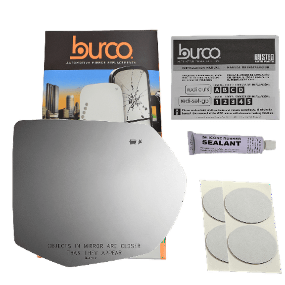 5844B Passenger Side Replacement Mirror Glass w/Blind Spot Compatible with 2021-2022 Chevy Tahoe