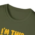 thumbnail image 3 of I'm This Many Tacos Old Novelty Family Celebration Unisex Softstyle T-Shirt, 3 of 4