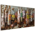 thumbnail image 4 of Empire Art Direct PMO-120112-2448 Primo Mixed Media Hand Painted Iron Wall Sculpture - 5 O Clock, 4 of 9