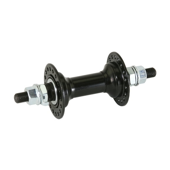 Bike Steel Front Hub 36h 105g Black.