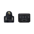 thumbnail image 4 of RiteAV Heavy Duty Computer Power Cord - 10 Feet - Black | IEC 60320 C19 to NEMA 5-15P, 14AWG, 15A, SJT, 125V, 4 of 4