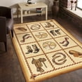 thumbnail image 4 of 4010 Beige 2 ft. 7 in. x 7 ft. 3 in. Southwest Area Rug, 4 of 5
