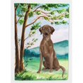 thumbnail image 1 of Carolines Treasures CK2021GF Under the Tree Chocolate Labrador Garden Size Flag, 1 of 3