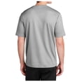 thumbnail image 2 of Mafoose Men's RacerMesh Short Sleeve Tee Silver 2X-Large, 2 of 4
