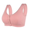 thumbnail image 1 of Birdeem Casual Sexy Front Button Shaping Cup Shoulder Strap Underwire Bra Plus Size Extra-Elastic Wirefree, 1 of 12