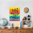 thumbnail image 4 of HFDF "Today is a Good Day to Have a Good Day" spirational Quote Canvas Wall Art, spirational Home Decor, Motivational Office Quote 20x24inch Framed, 4 of 5