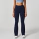 thumbnail image 1 of Pincandy Women's Solid Color High Waist Flared Yoga Pants, Elastic Waist, Stretchy Fabric, Yoga & Daily Fitness, 1 of 5