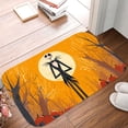 thumbnail image 5 of 1pc Jack Skellington in Halloween Absorbent Non-Slip Bathroom Thickened Flannel Rug Decor,Soft,Quick Drying,Suitable For Indoor/outdoor Use,Bathrooms,Bedrooms,Kitchens,Terrace,Laundry Rooms,16"x24", 5 of 9