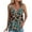 Multicolor16, variant on Women's Tank Top Multi-Strap Casual Color Block Printed Sleeveless Basic Cami Shirts Cut Out Round Neck Strap Summer Outfit 2025
