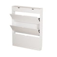 thumbnail image 5 of Fogcroll Shoe Storage Cabinet Narrow Shoe Cabinet Shoe Cabinet with 3 Flip Drawers for Entryway 4-Tiers Freestanding Shoe Cabinet Organizer Shoe Rack with Legs, 5 of 13