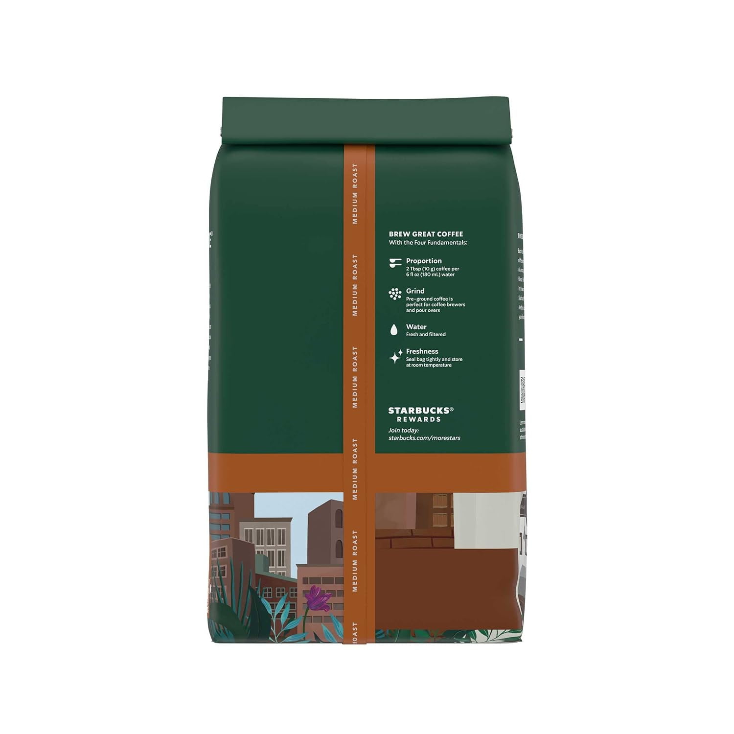 Starbucks Ground Coffee Decaf Medium Roast Pike Place Roast - 12 oz Pack of 2