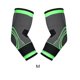 thumbnail image 4 of Naiovety Paquete de 2 coderas tejidas con soporte elástico, cómoda absorción de sudor, secado rápido, tenis, Golf, brazo, envoltura para el dolor Ropa Deportiva, Zapatos Verde METRO Naiovety OD023130-01, 4 of 6