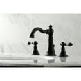 thumbnail image 2 of Fauceture FSC1970ACL American Classic Widespread Bathroom Faucet, Matte Black, 2 of 5