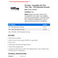 thumbnail image 2 of Oil Cooler - Compatible with 1966 - 1984, 1986 - 1992 Oldsmobile Toronado 1967 1968 1969 1970 1971 1972 1973 1974 1975 1976 1977 1978 1979 1980 1981 1982 1983 1987 1988 1989 1990 1991, 2 of 2
