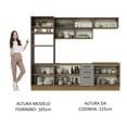 thumbnail image 3 of Cocina Integral Completa Modular Madesa Agata 270cm MG 01, 3 of 5