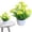 A, variant on 1Pc Artificial Potted Carnation Artificial Carnation Pot For Living Room,Plastic (E)