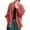 Brick Red, variant on Women's Cardigan Chinese Retro Style Linen Long Sleeve Shirt Top Blouse Outerwear Open Front Knit Sweater Leopard Print Cardigan for Women Holiday Sweater Cardigan Long Sweater plus Size for