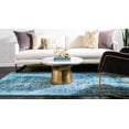 thumbnail image 4 of Rugs.com Fleur Collection Rug – 10' x 13' Light Blue Medium-Pile Rug Perfect For Living Rooms, Large Dining Rooms, Open Floorplans, 4 of 9