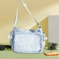 thumbnail image 3 of Women Ita Bag Fashion Shoulder Bag Stylish Crossbody Bag Chic Hobo Bag Fashion Bag (Blue), 3 of 10