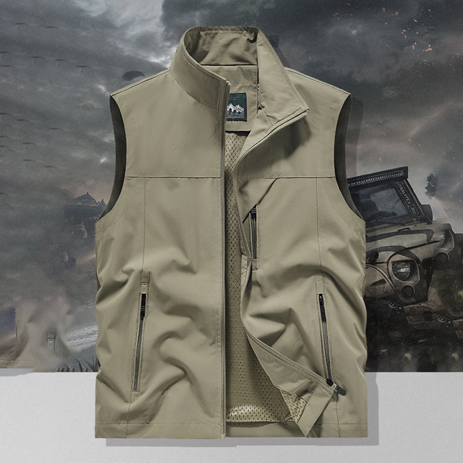 Ghosthorn Fishing Bag Fly Fishing Vest Pack Waterproof Oxford