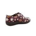 thumbnail image 3 of Fitflop Womens Derby Dark Floral Lace Up Shoes, Berry Mix, US 5, 3 of 3