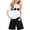 Multicolour, variant on Aihuaihua Girls Outfits Size 14-16 Cute Print Short Sleeve Tee and Shorts Round Neck Soft Street Outfit Back To School Clothes
