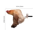 thumbnail image 2 of unbranded 1Jgo De Gallina Para Césped En Acrílico Con Para Jardín, 2 of 8