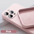 thumbnail image 3 of Funda de silicona líquida oficial de la serie 16 para iPhone 16, 15, 14, 11, 13, 12 Pro Max Plus, protección trasera a prueba de golpes, 3 of 5